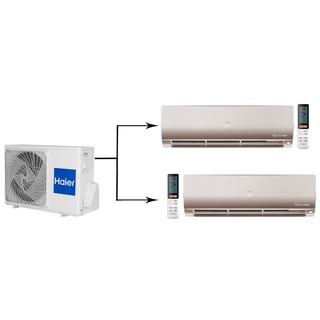 Haier Flexis Super Match 2U40S2SM1FA/AS25S2SF1FA-G*2шт