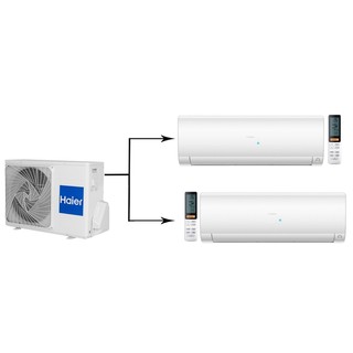 Haier Flexis Super Match 2U40S2SM1FA/AS25S2SF1FA-W*2шт