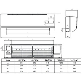 General Climate GHW-05VR